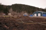 Site viewed from the NE.